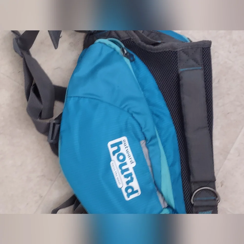 Outward Hound Size Large Saddlebag Backpack Vest Adjustable Size Pups 30-60lbs